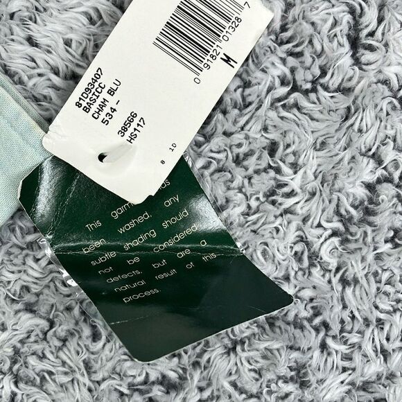 NWT LAUREN RALPH LAUREN Petites M Unisex Button Down Oxford Western Shirt - Picture 11 of 14